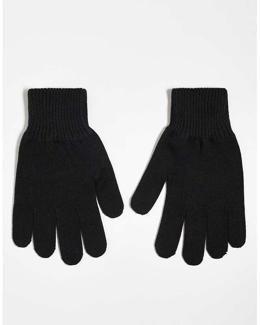 Tommy Hilfiger Black Gloves for men