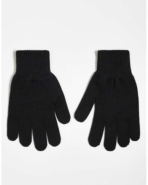 Tommy Hilfiger Black Gloves for men