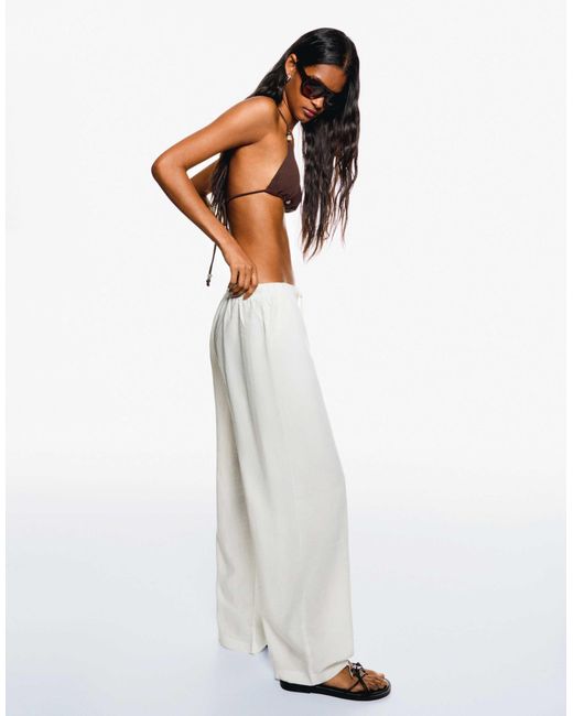 Bershka White – hose