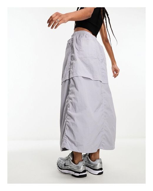 Sport utility jupe longue cargo tiss e tain Nike en coloris
