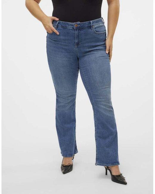 Vero Moda Flared Jeans in het Blue