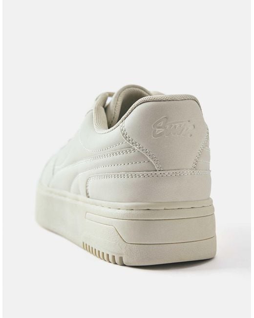 Pull&Bear Chunky sneaker in White für Herren
