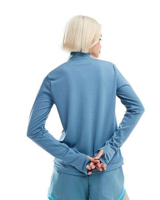 Nike Blue – pacer dri-fit – langärmliges oberteil
