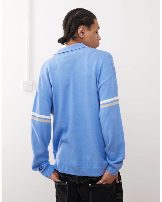 Kickers Blue – unisex-strickjacke
