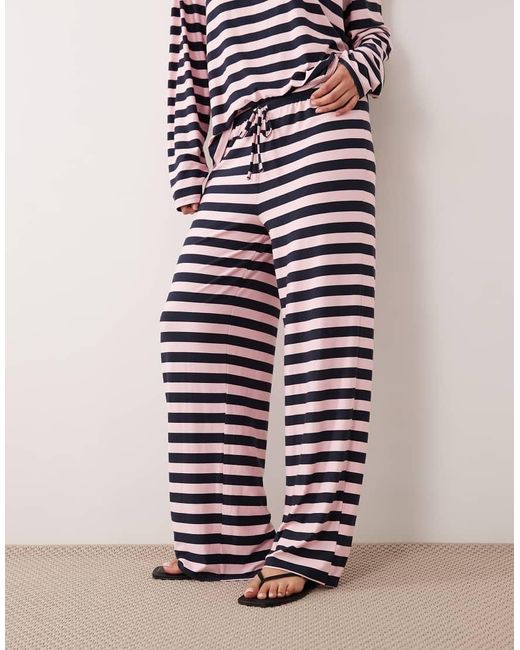 Kaiia Red Super Soft Jersey Drawstring Pants