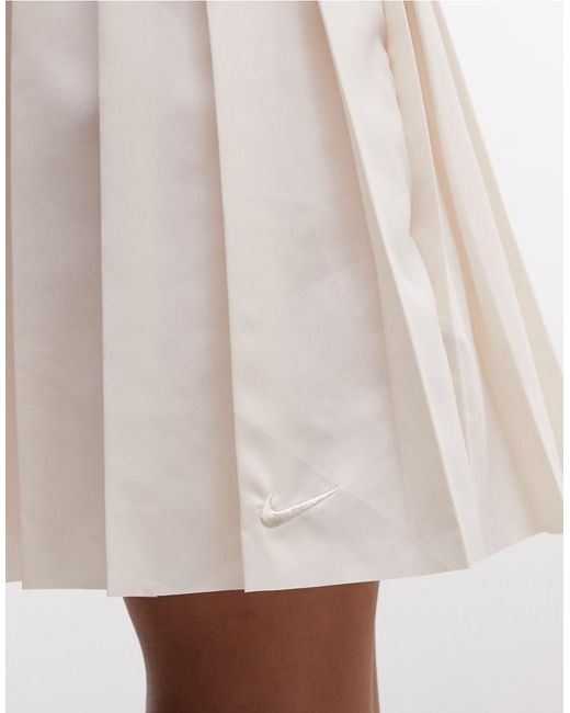 Nike Red Pleated Mini Skirt