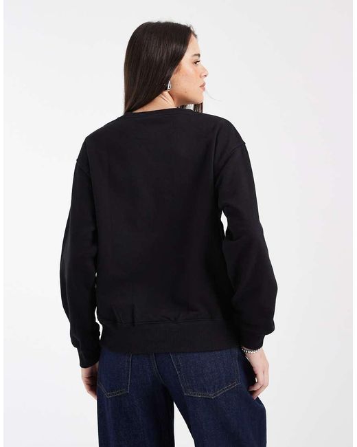 Gap Black Heritage Logo Sweatshirt