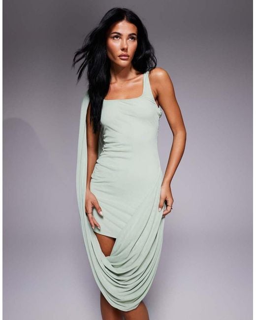 Vestito Corto Salvia di ASOS in Blue