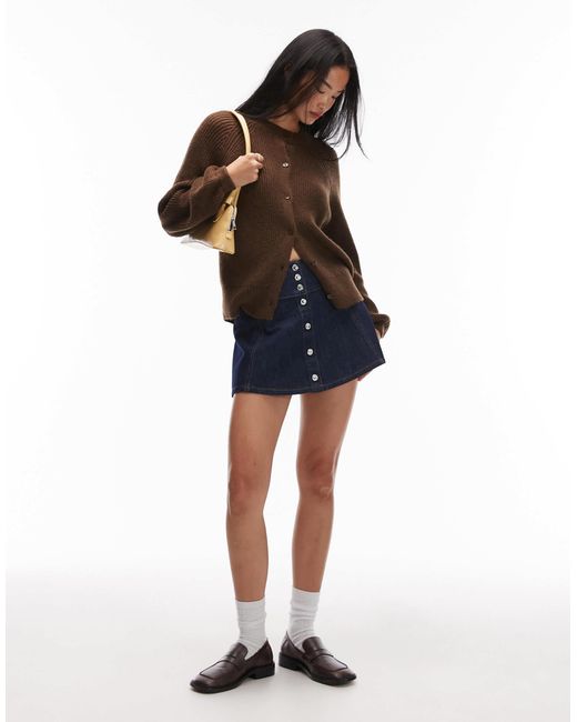 ASOS Brown – strickjacke