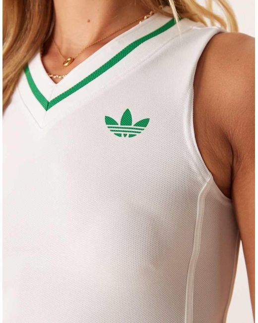 Adidas Originals White Grand Slam Tennis Dress