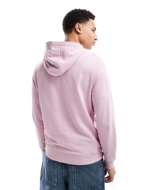 Lyle & Scott Pink Mid Layers Pullover Hoodie for men
