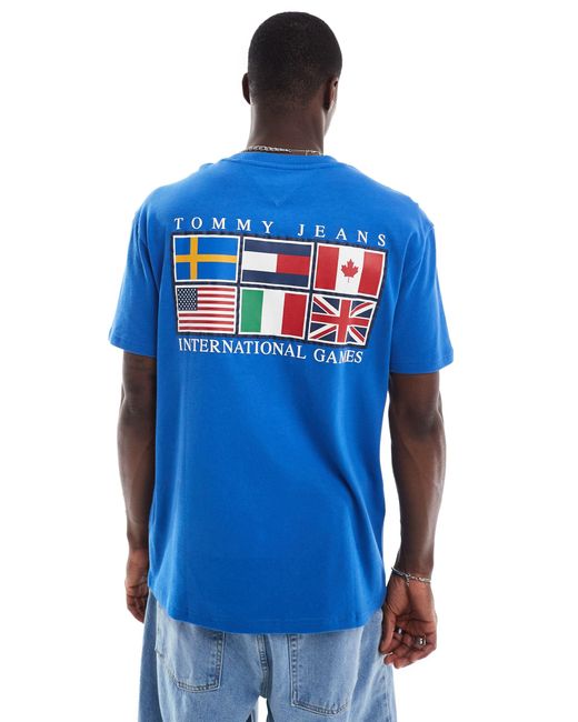 Tommy Hilfiger Blue International Games Unisex T-shirt