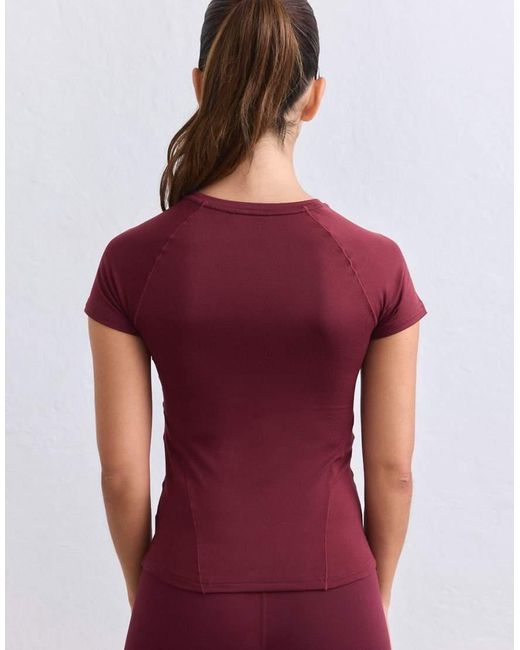 Aim'n Red Merlot Soft Basic Short Sleeve