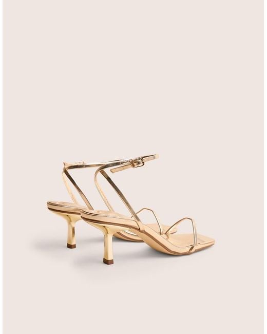 Public Desire Natural Natalya Barely There Mid Heels