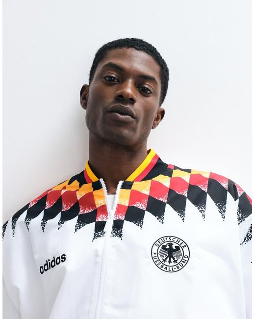 Adidas Originals White Adidas Football Germany 94 Bring Back Track Jacket