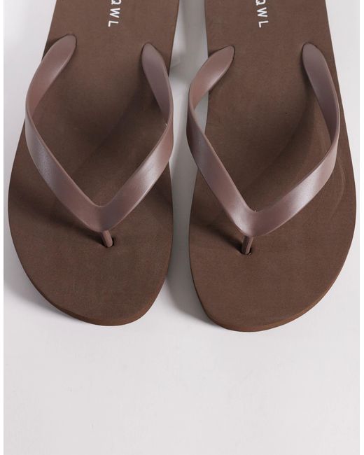 Tongs - marron SEQWL pour homme en coloris Brown