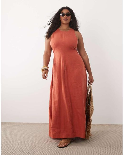 Asos Design Curve ASOS de color Orange