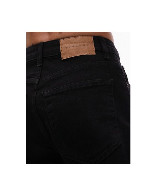 Pantaloncini comodi elasticizzati di TOPSHOP in Black