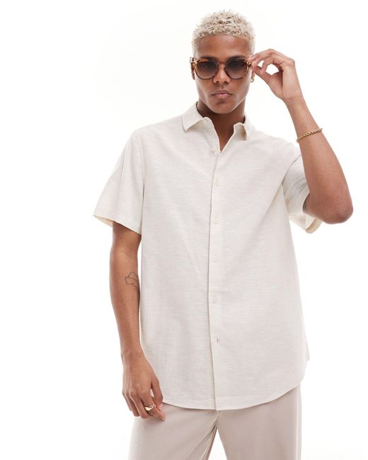 Camicia elegante di ASOS in White da Uomo