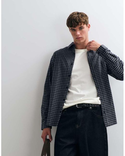 Camicia di Jack & Jones in Blue da Uomo