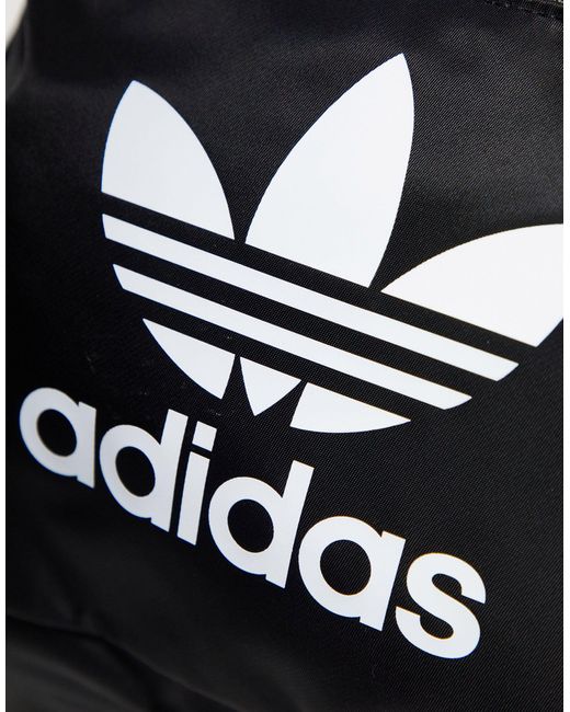 Mochila negra con detalle Adidas Originals de color Black