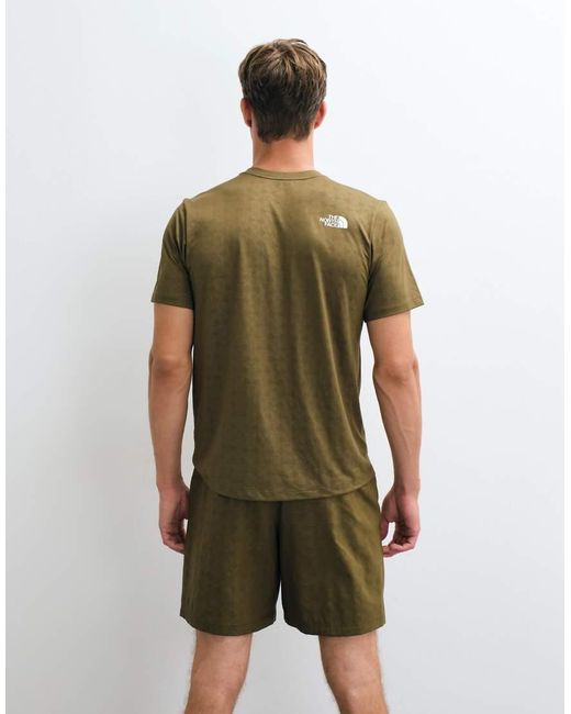 The North Face Green Training 24/7 Logo for men