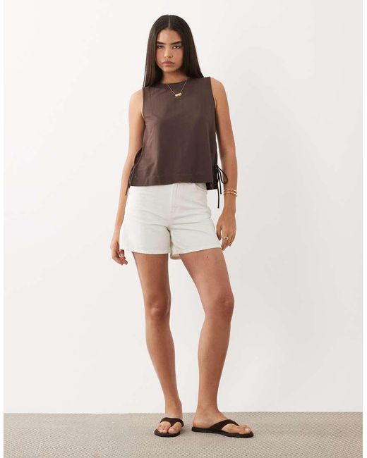 Jdy Black Bow Details Top
