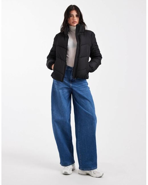 Vero Moda Blue Puffer Jacket