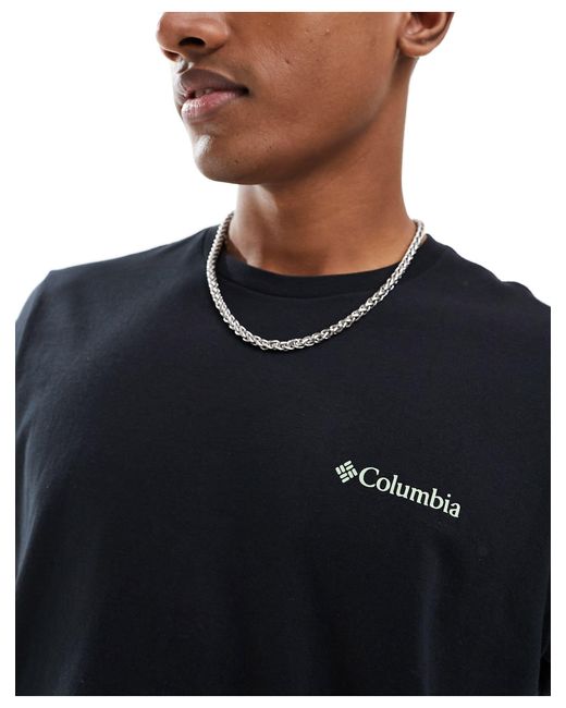 Columbia – rapid ridge – t-shirt in Blue für Herren
