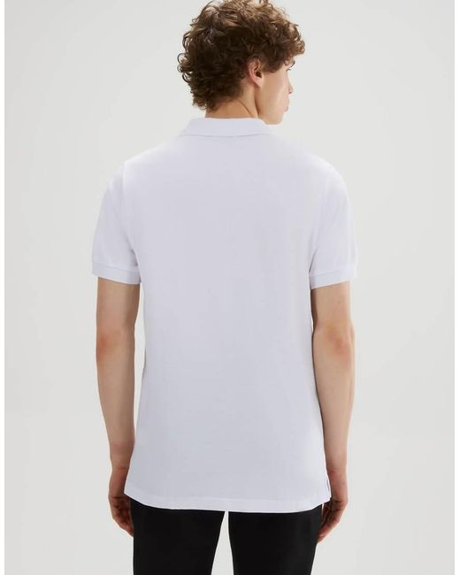 Ellesse White Muccia Polo for men