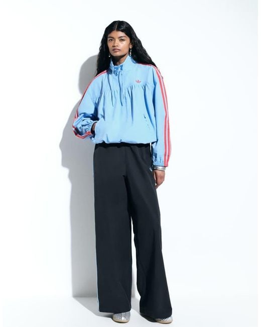 adidas Originals x ASOS Blue Over The Head Track Jacket