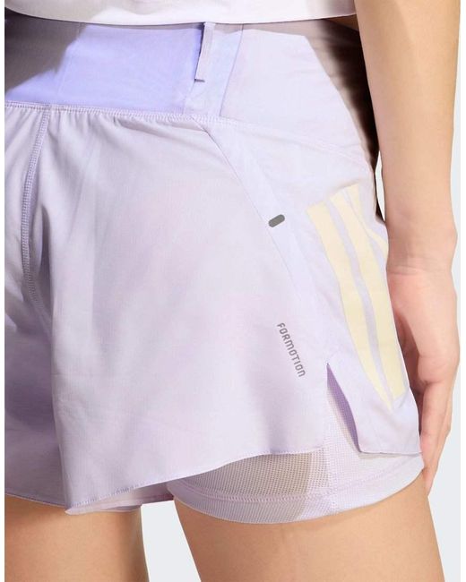 Adidas Originals White Adi365 Formotion 2in1 Shorts