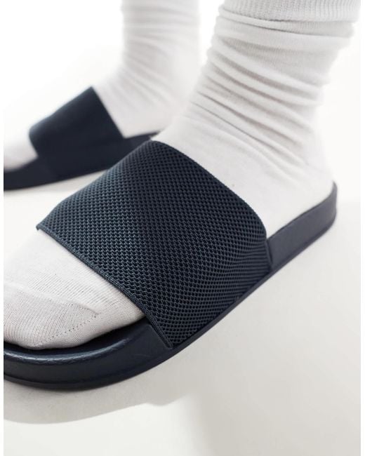 ASOS Blue Sliders for men
