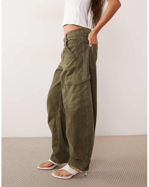 Mango Natural Utility Jeans