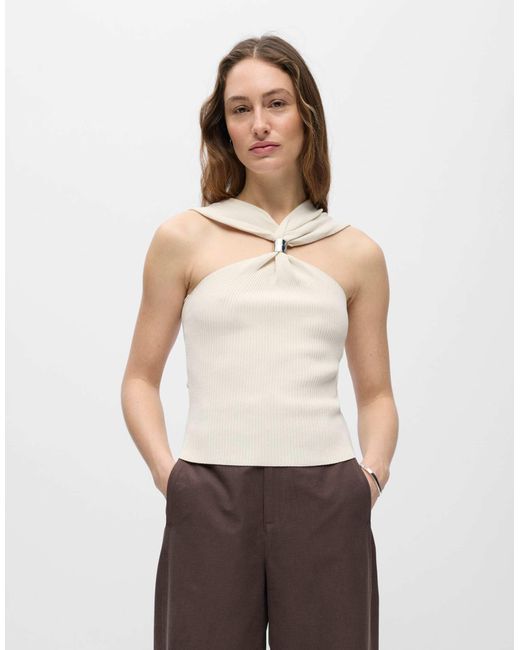 Top - bouleau Object en coloris White
