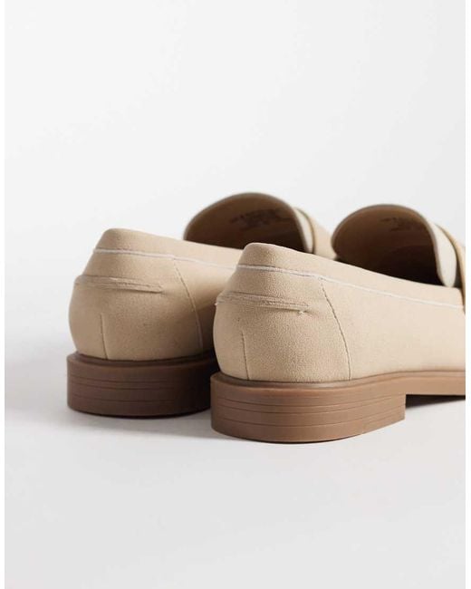 ASOS Natural Penny Loafers for men