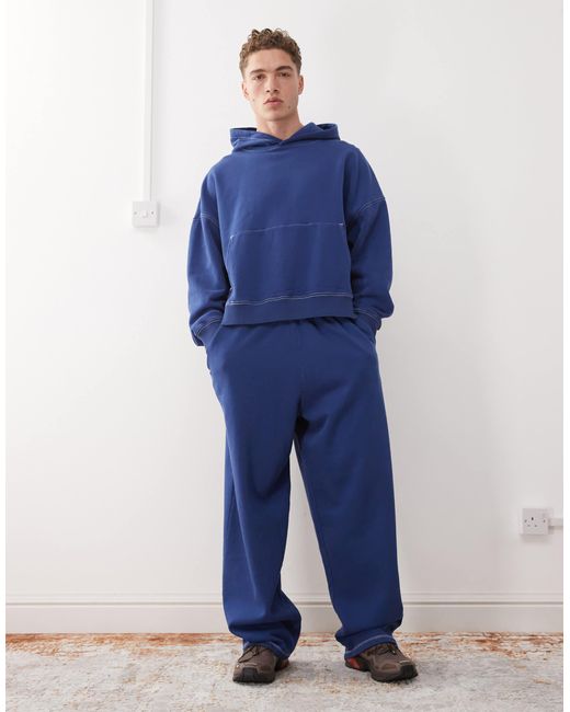Pantalon Collusion pour homme en coloris Blue