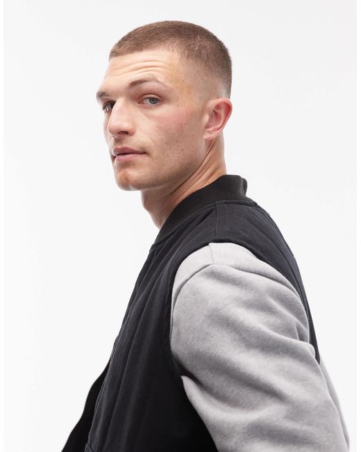 Veste sans manches matelassée en toile Dickies pour homme en coloris Black
