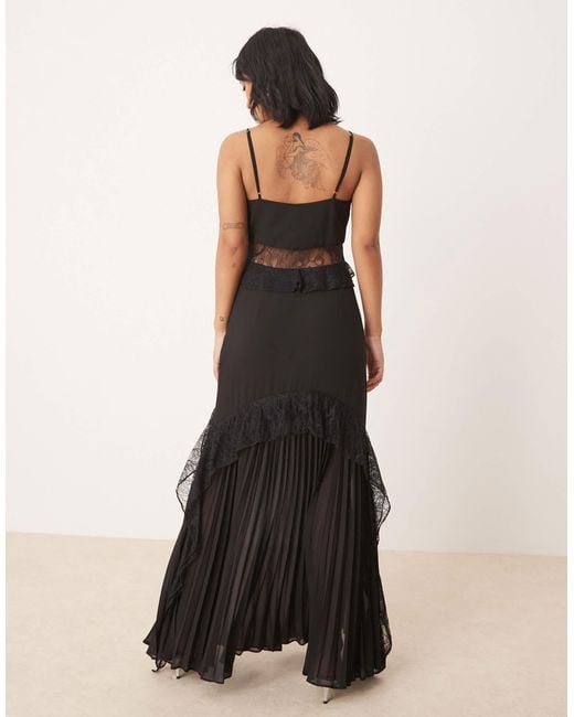 Forever New Natural – transparentes maxikleid