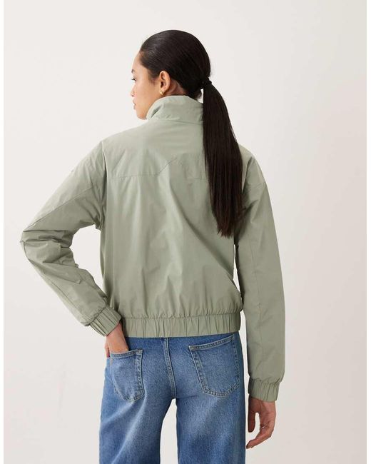 Columbia Green Amazestretch Insulated Bomber Jacket