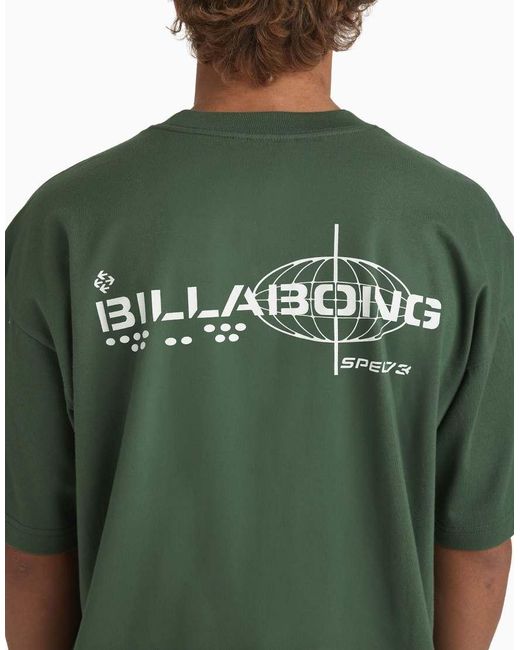 Billabong Green Spec 73 Short Sleeve T-Shirt for men