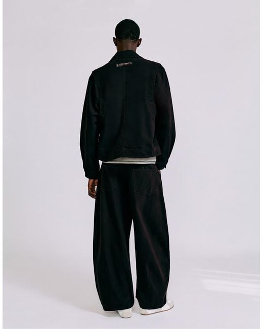 Pull&Bear Black toggle Jacket for men