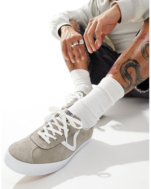 Vans White Sport Low Trainers