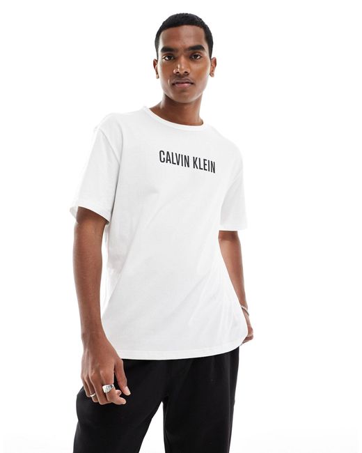 Calvin Klein White Intense Power Lounge T-shirt for men
