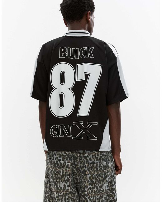 Pull&Bear – t-shirt in Black für Herren