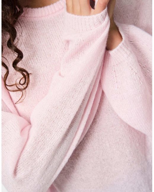 Pieces Pink – strickpullover