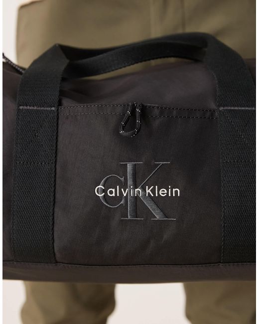 Calvin Klein Natural Logo Weekender Bag for men