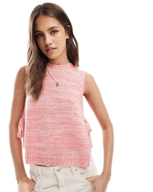 Top Senza Maniche di ASOS in Pink