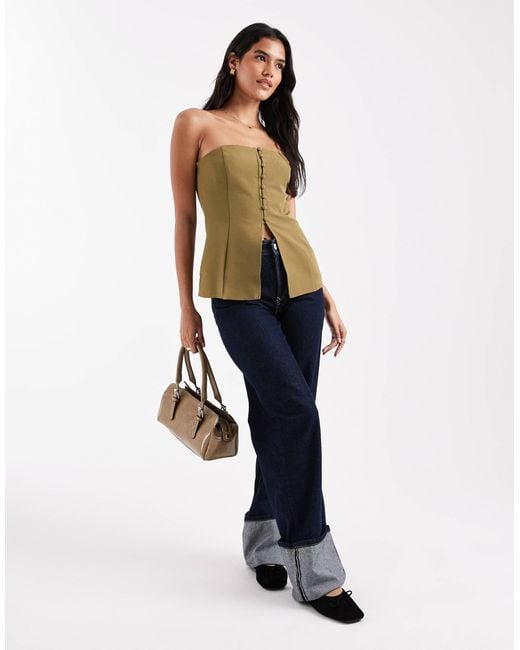 ASOS Multicolor – trägerloses oberteil