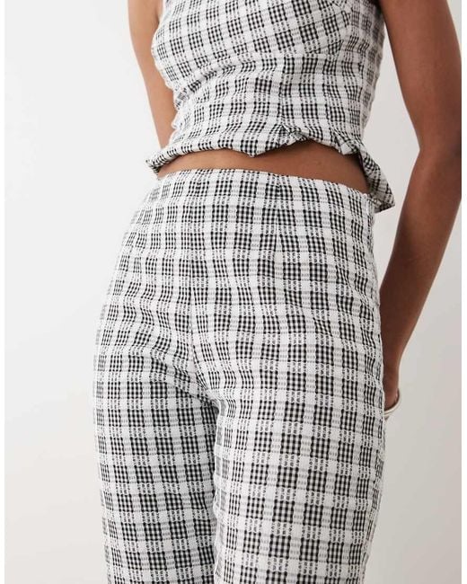 Miss Selfridge White Tailored Capri Co-Ord